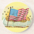 Recherche de bannière étoilée dessous de verres Patriotique