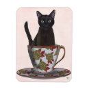Recherche de de chat noir magnets Chats noirs