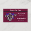 Recherche de atelier de réparations cartes visite Voiture