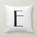 Recherche de monogramme e coussins Moderne