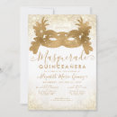 Recherche de masque invitations Quinceañera