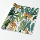 Recherche de jungle papier cadeau Vert