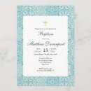 Recherche de turquoise baptême invitations Au