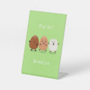 Zoek naar voedsel naambordjes Schattig