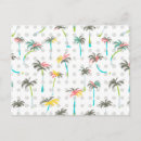 Recherche de forêt tropicale tropicale cartes postales Palmier