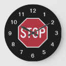 Recherche de panneau routier horloges Rouge