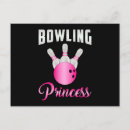 Recherche de boule de bowling cartes postales Fille