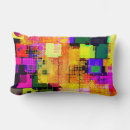 Recherche de géométrique multicolore coussins Formes