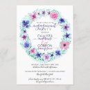 Recherche de modern floral fiançailles invitations Botanique