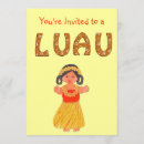 Zoek naar luau party uitnodigingen Vrouw