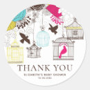 Recherche de oiseaux vintages autocollants Fleurs