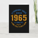 Recherche de 1965 anniversaire cartes Vintage