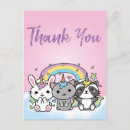Recherche de licorne kawaii vœux cartes Pastel