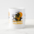Recherche de citrouille de halloween tasses Hanté