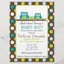 Recherche de de hibou invitations Bébé