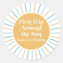 Zoek naar retro reis stickers Zon