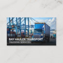 Recherche de semi remorque cartes visite Conducteur
