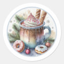 Recherche de donuts autocollants Café