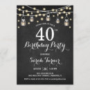Recherche de bord invitations Noir et blanc