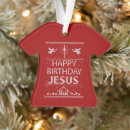 Recherche de joyeux anniversaire jésus ornements Noël