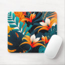 Recherche de fleur orange tapis souris Beau