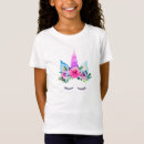 Recherche de licorne mignonne tshirts Aquarelle