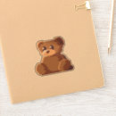 Recherche de grand ours autocollants Brun