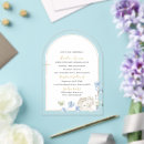 Recherche de ange bleu invitations Élégant