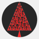Recherche de triangle rouge autocollants Noir