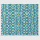 Recherche de motif bleu turquoise papier cadeau Chic