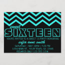 Recherche de de chevron anniversaire invitations Doux 16