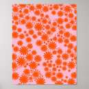 Recherche de motif floral vintage posters Marguerite