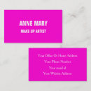 Recherche de couleurs roses cartes visite Pour elle