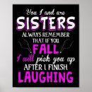 Zoek naar zusters posters Plezier