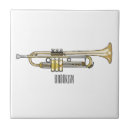 Recherche de jazz carreaux Trompette