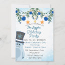 Recherche de baby noël invitations Bleu