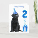 Recherche de carte pour le 2ème anniversaire cartes Boy