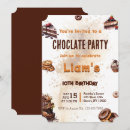 Recherche de dessert chocolat invitations Fête d'anniversaire au chocolat