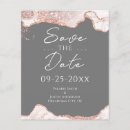 Recherche de marbre gris invitations Rose doré