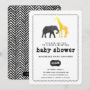Recherche de tribal baby shower invitations Éléphant