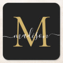 Zoek naar gouden onderzetters Typografie