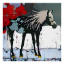 Recherche de cheval posters Fleurs