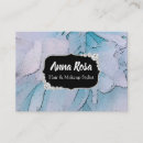 Recherche de diamant bleu cartes visite Cosmetologist