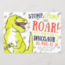 Zoek naar t t rex uitnodigingen Kleurrijk