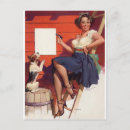 Recherche de pinces cartes postales Femme