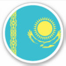 Recherche de drapeau kazakhstan autocollants Travel