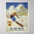 Recherche de vintage ski posters De ski rétro