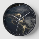 Recherche de lumière de nuit horloges Continent