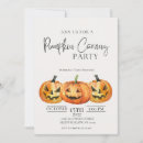 Zoek naar pumpkin carving uitnodigingen Modern