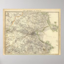 Recherche de carte de dublin posters Gravé